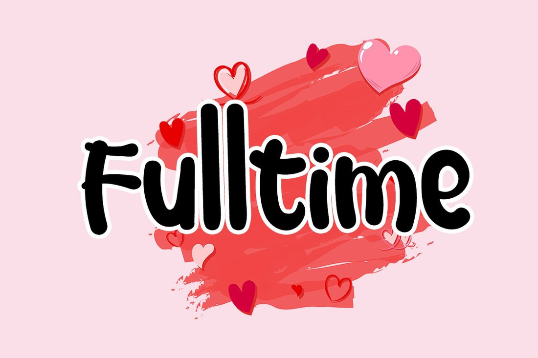 폰트 Fulltime