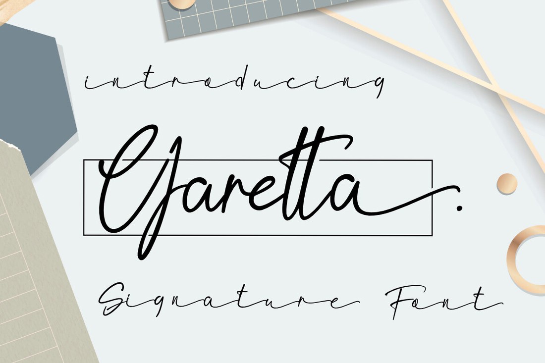 폰트 Garetta