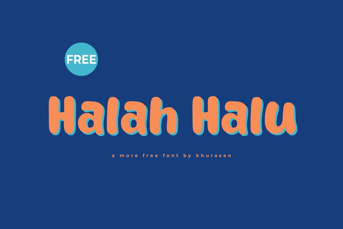 폰트 Halah Halu