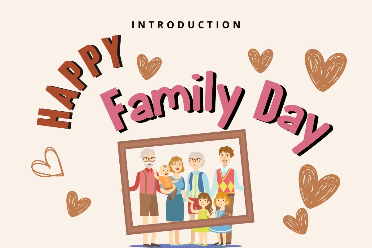 폰트 Happy Family Day