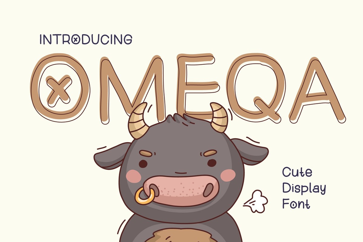 폰트 Omeqa