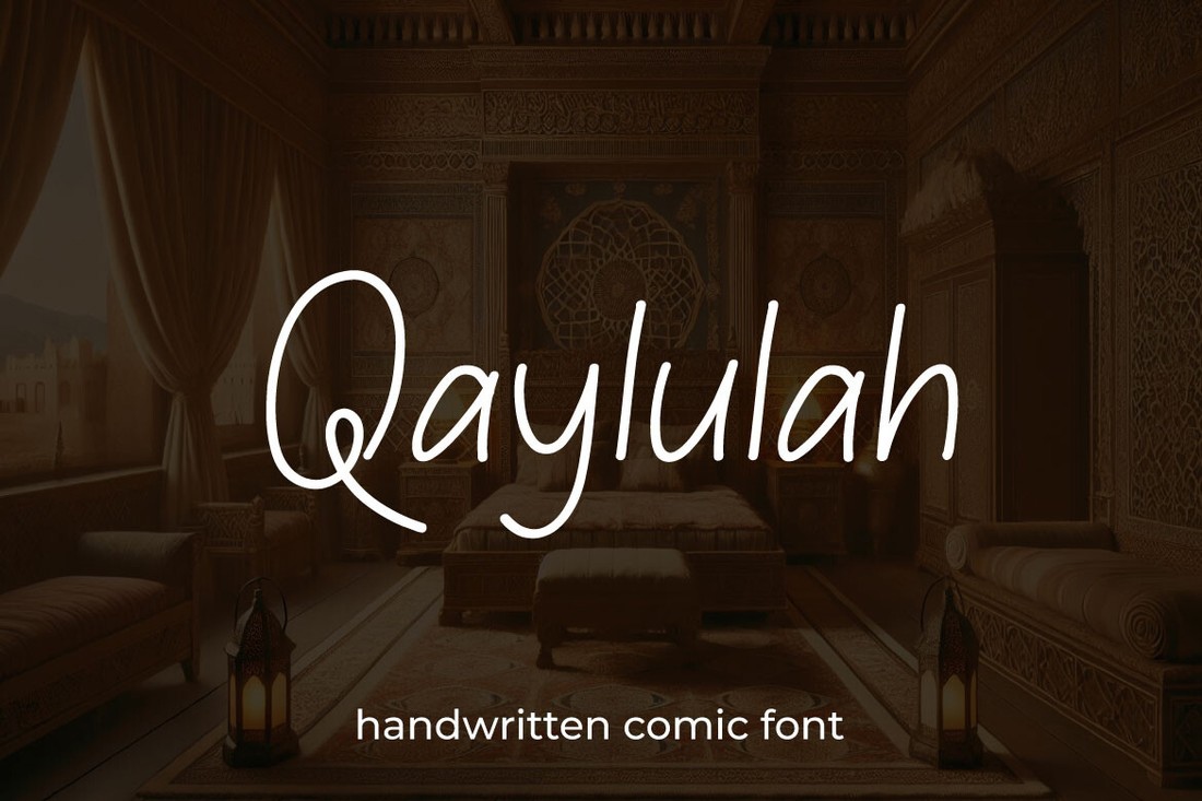 폰트 Qaylulah