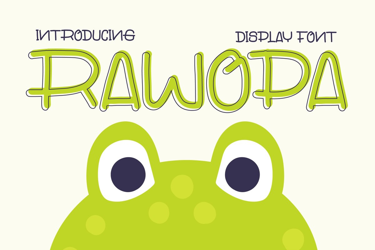 폰트 Rawopa