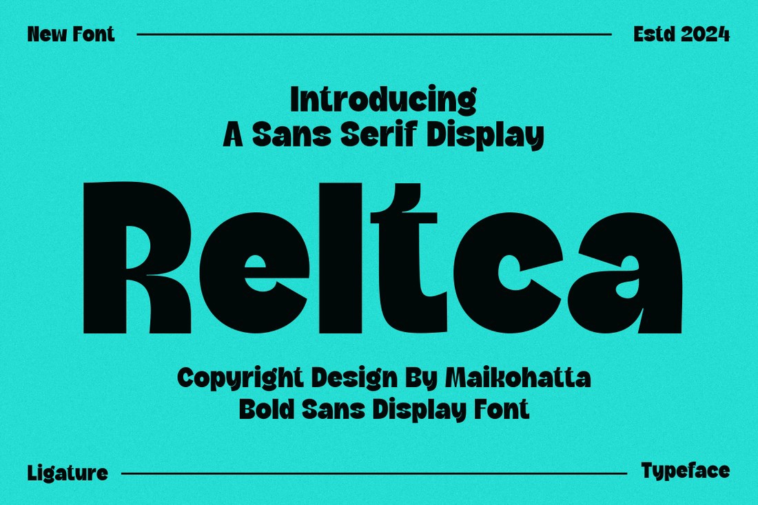 폰트 Reltca