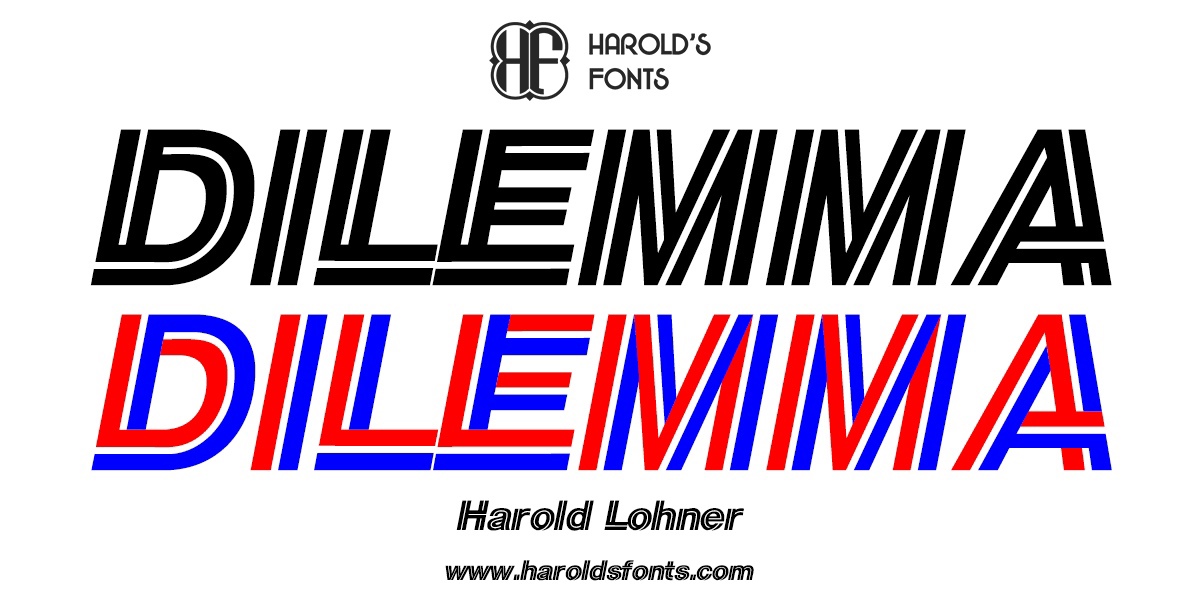 폰트 Dilemma