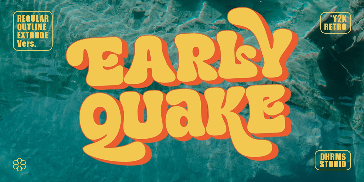 폰트 Early Quake