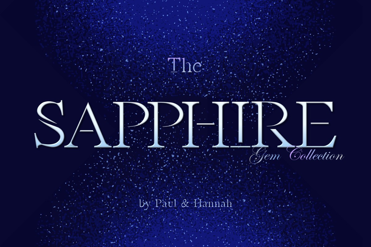 폰트 The Sapphire