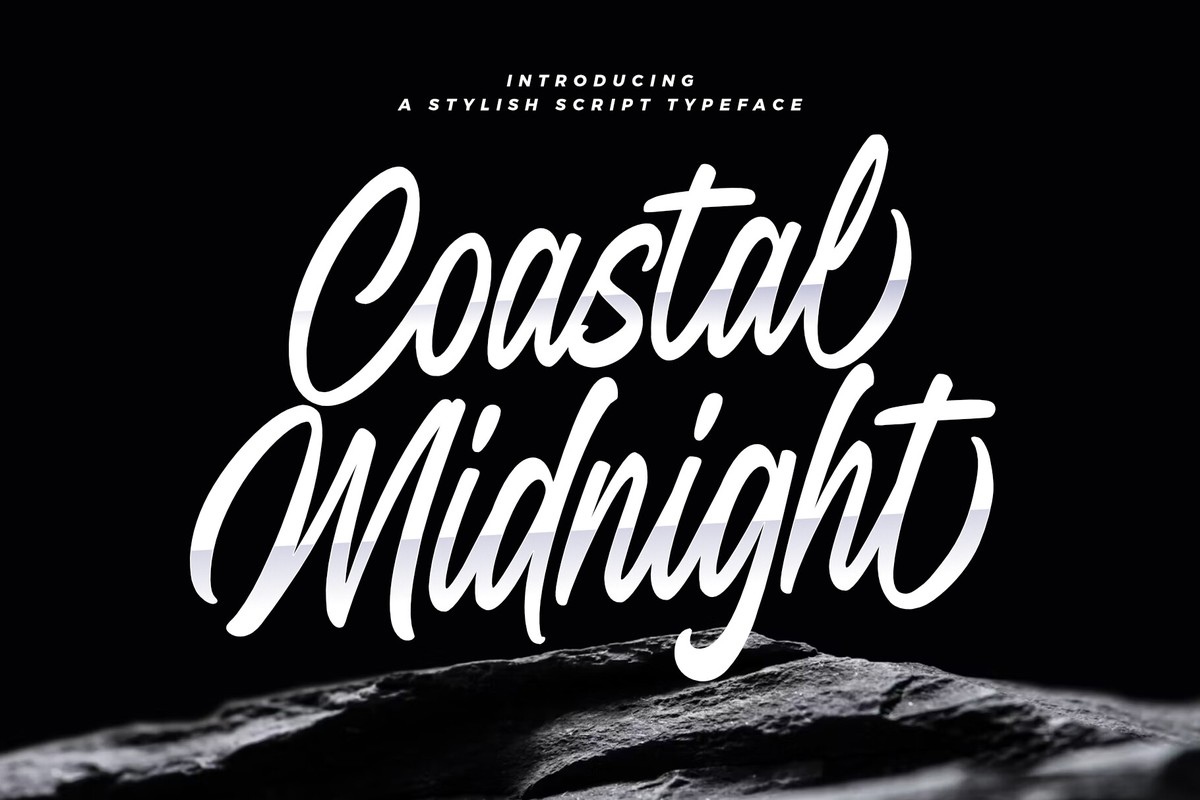 폰트 Coastal Midnight