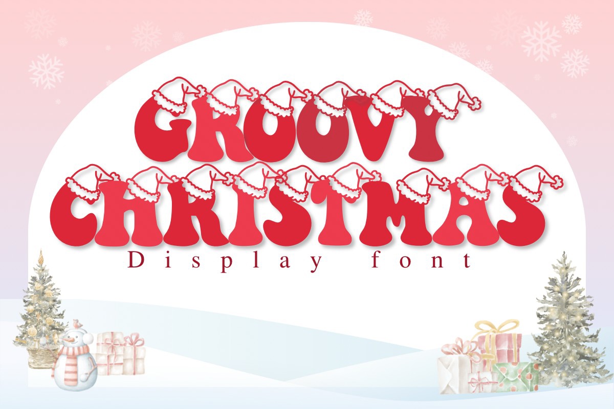 폰트 Groovy Christmas