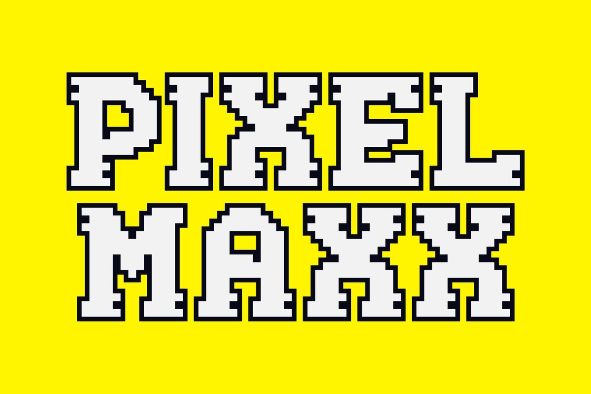 폰트 Pixel Maxx