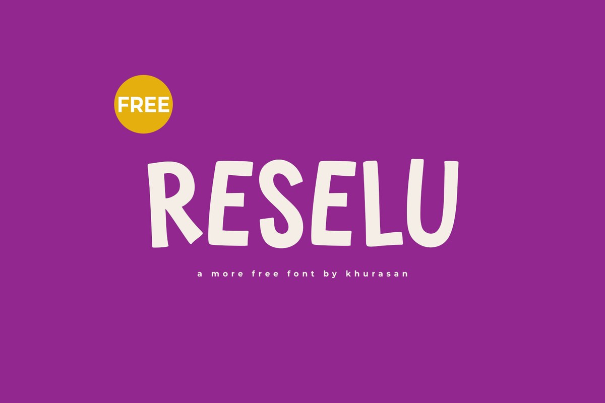 폰트 Reselu