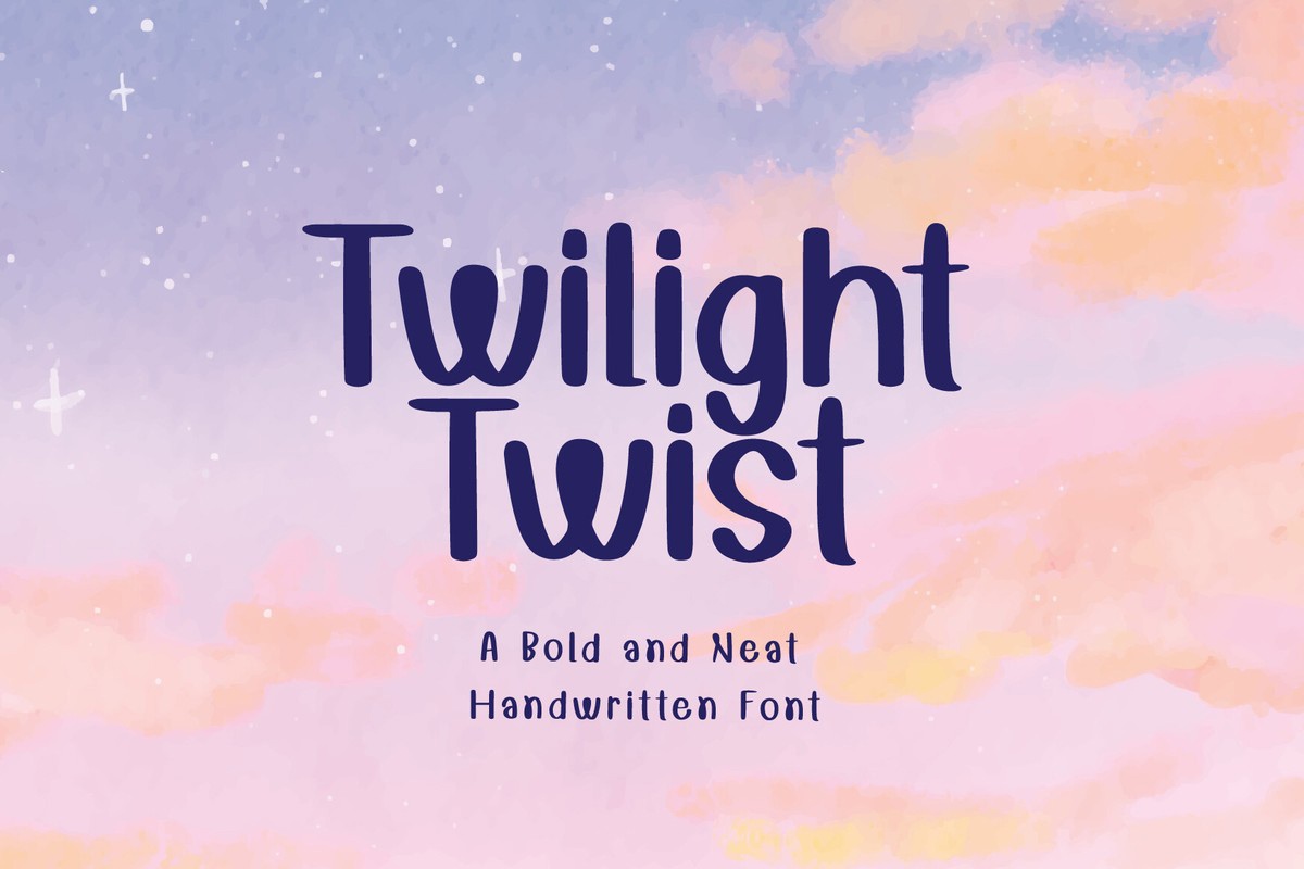 폰트 TwilightTwist