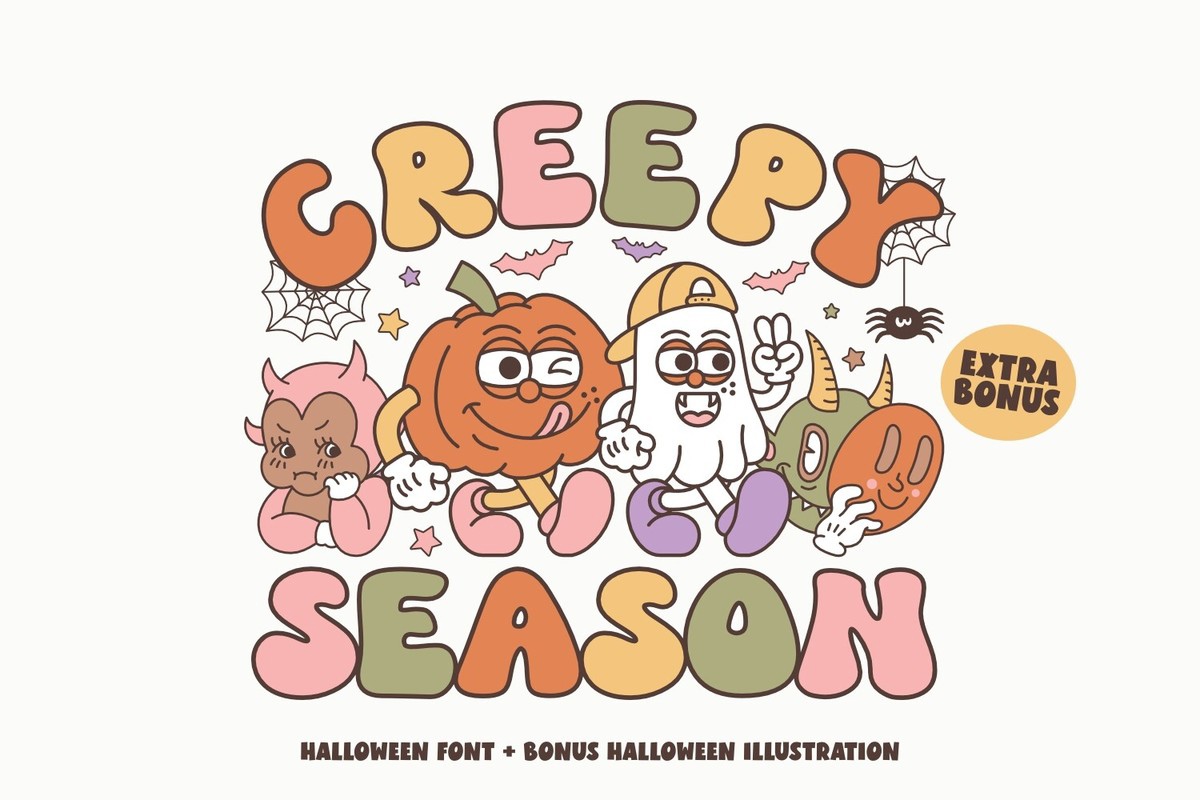 폰트 Creepy Season