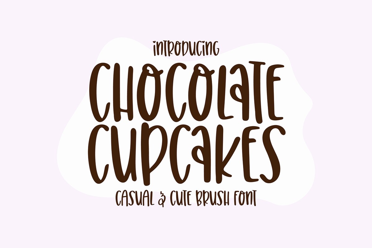 폰트 BFC ChocolateCupcake