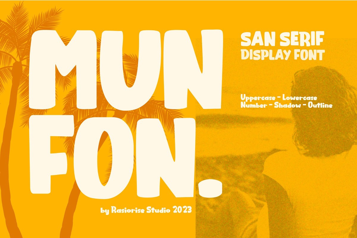 폰트 Munfon Reguler