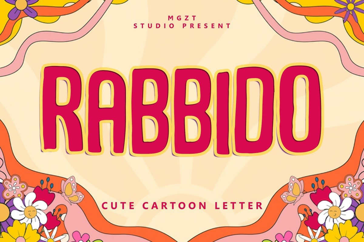 폰트 Rabbido