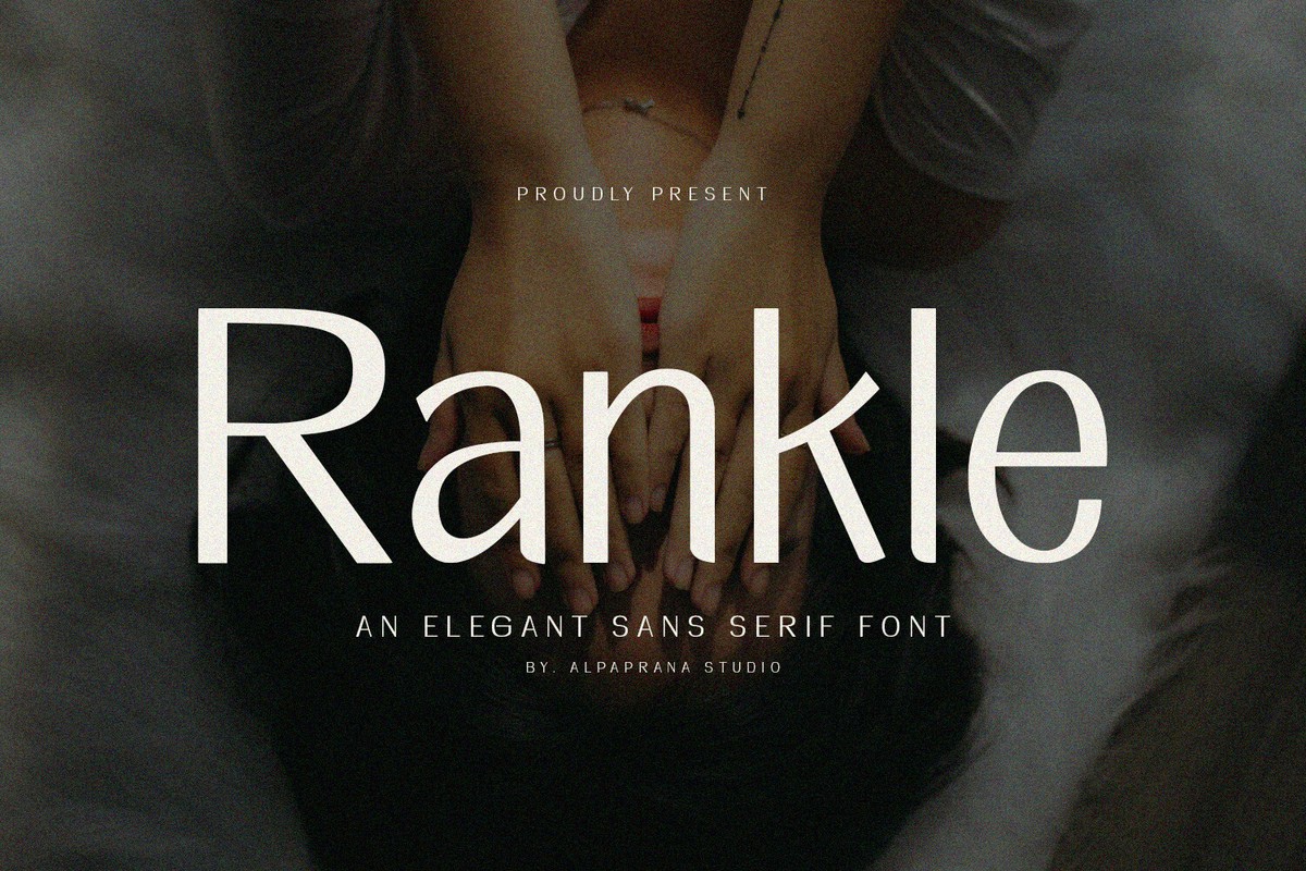 폰트 Rankle