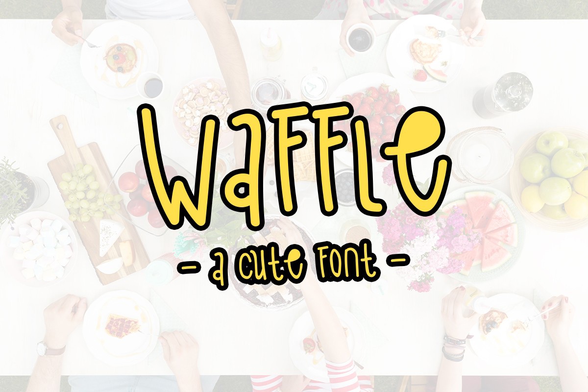 폰트 Waffle