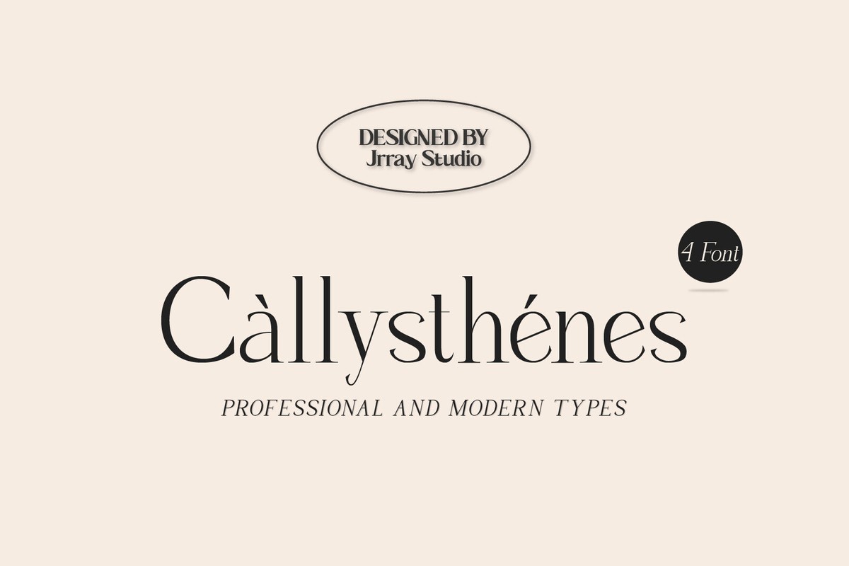 폰트 Callysthenes