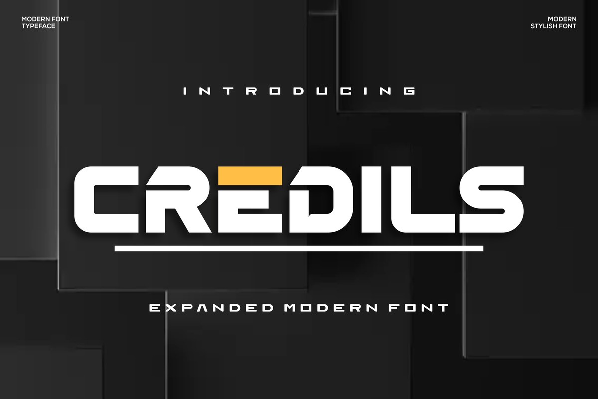 폰트 Credils