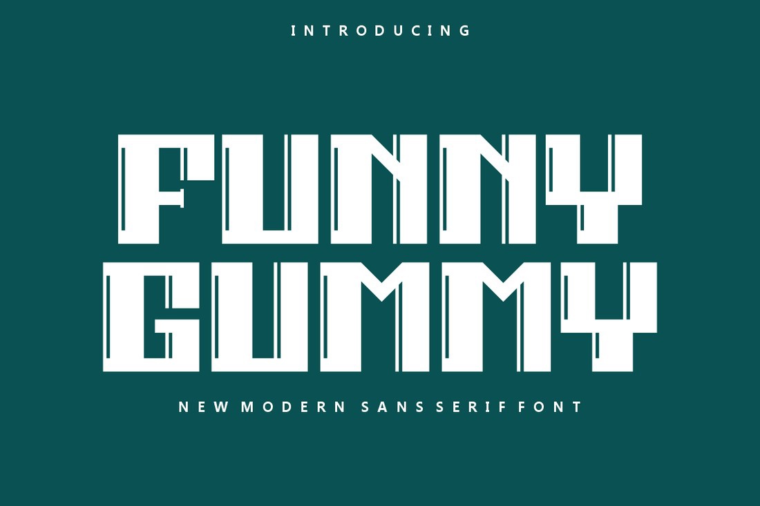 폰트 Funny Gummy