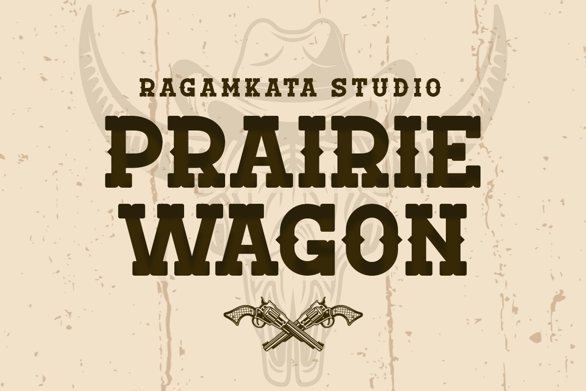 폰트 Prairie Wagon