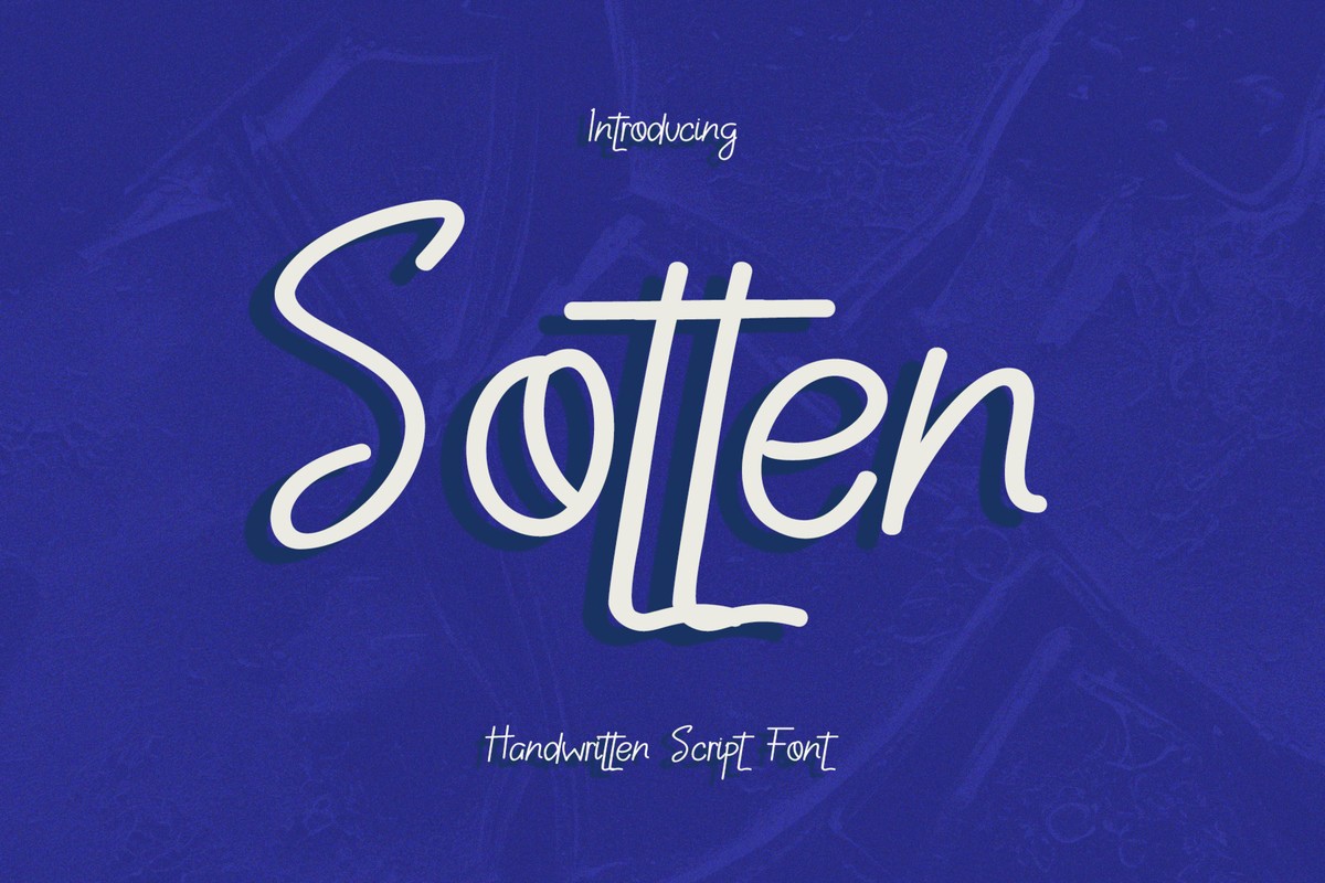폰트 CF Sotten