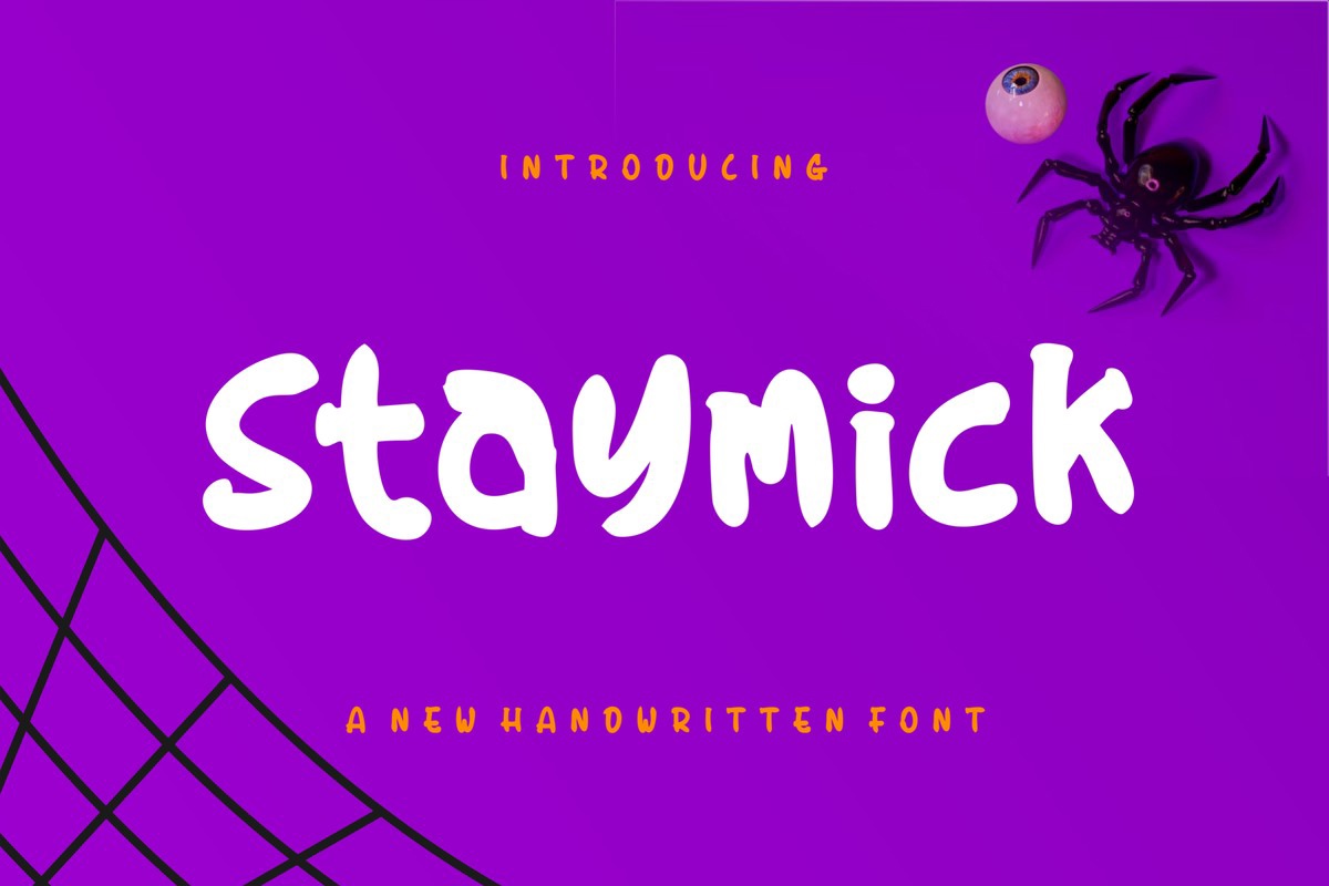 폰트 Staymick