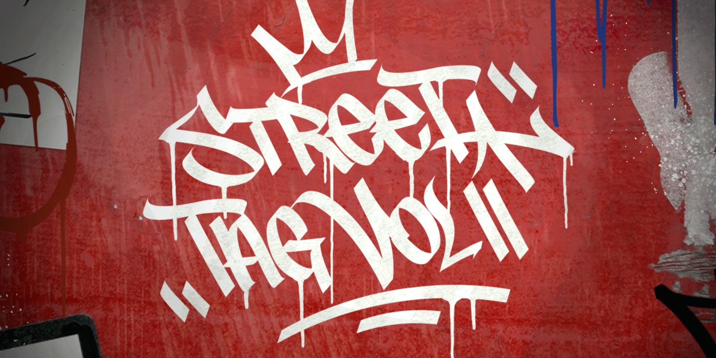 폰트 Street Tag Vol 2