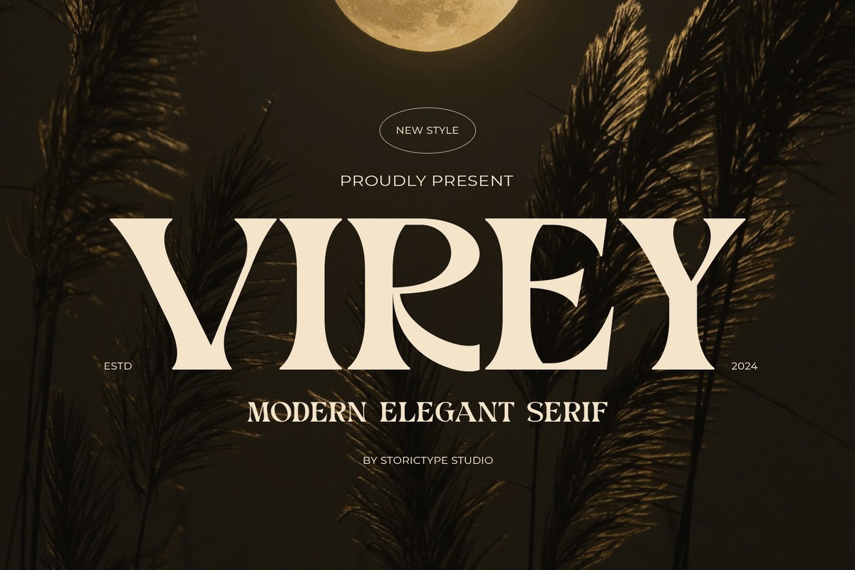 폰트 Virey