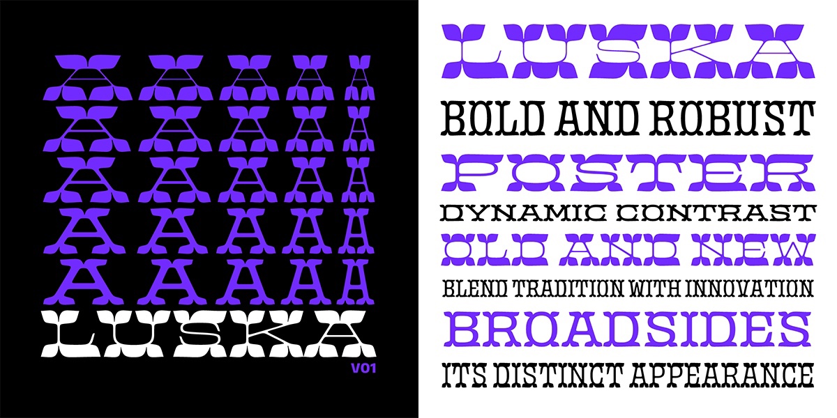 폰트 Luska Variable