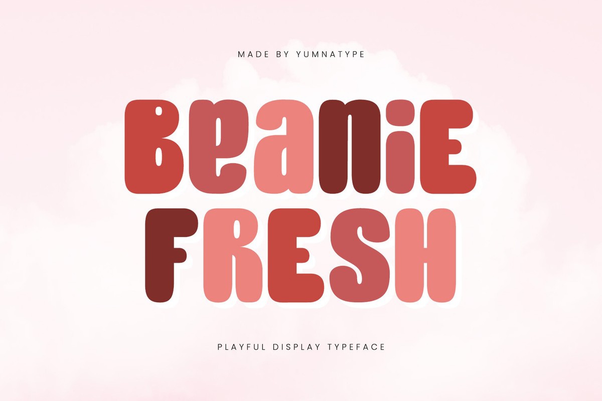 폰트 Beanie Fresh