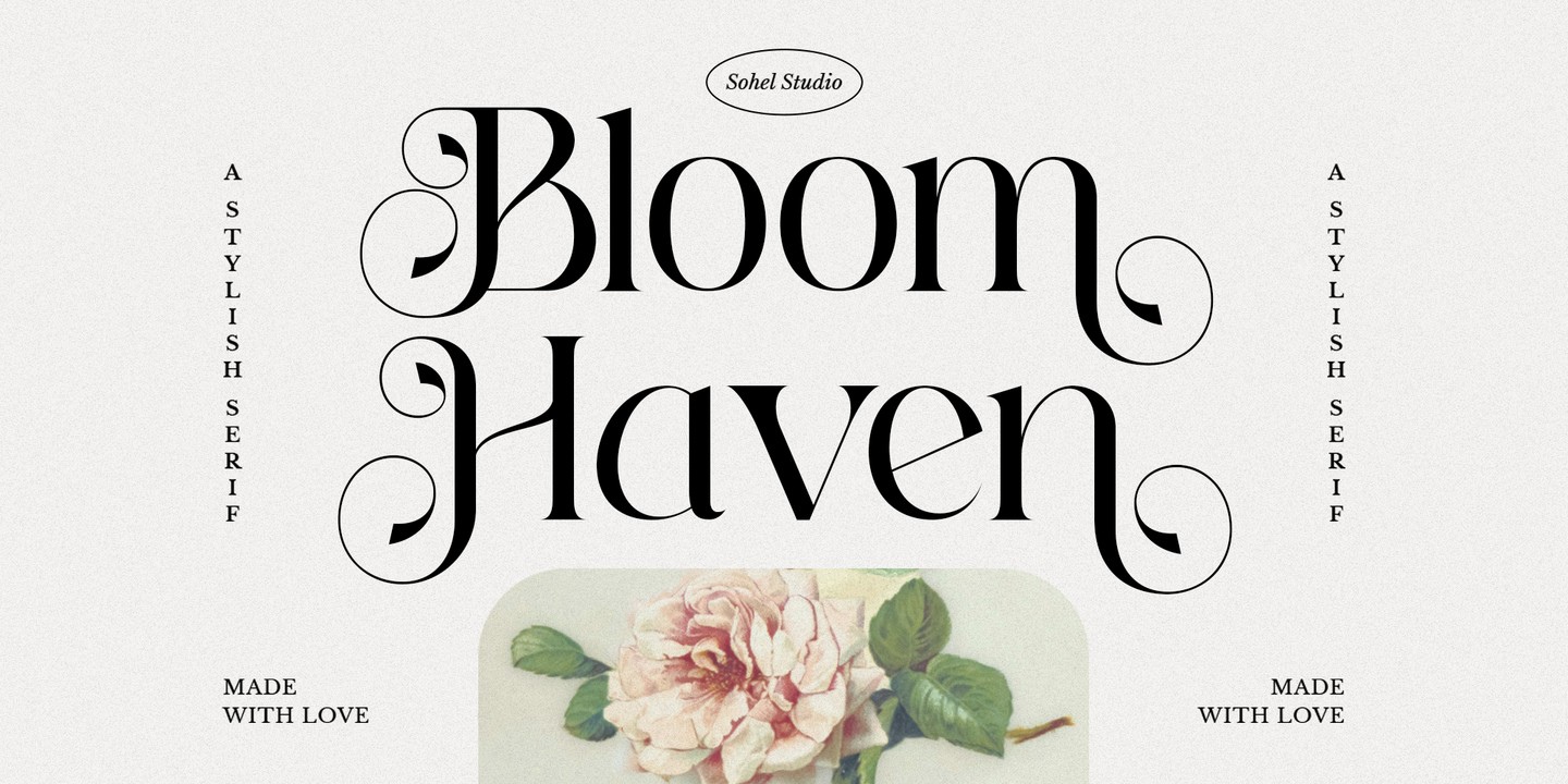폰트 Bloom Haven