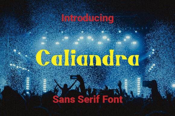 폰트 Caliandra