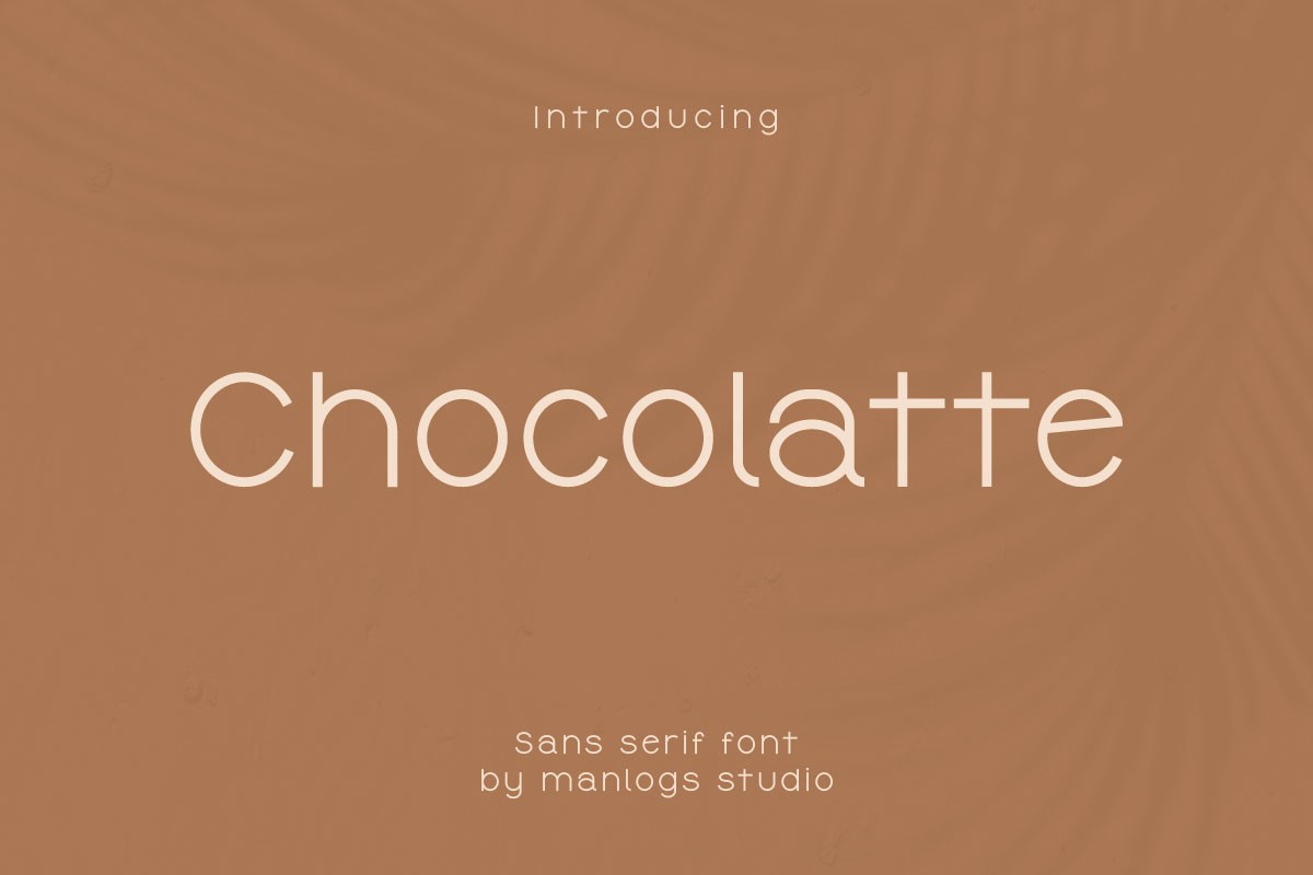 폰트 Chocolatte