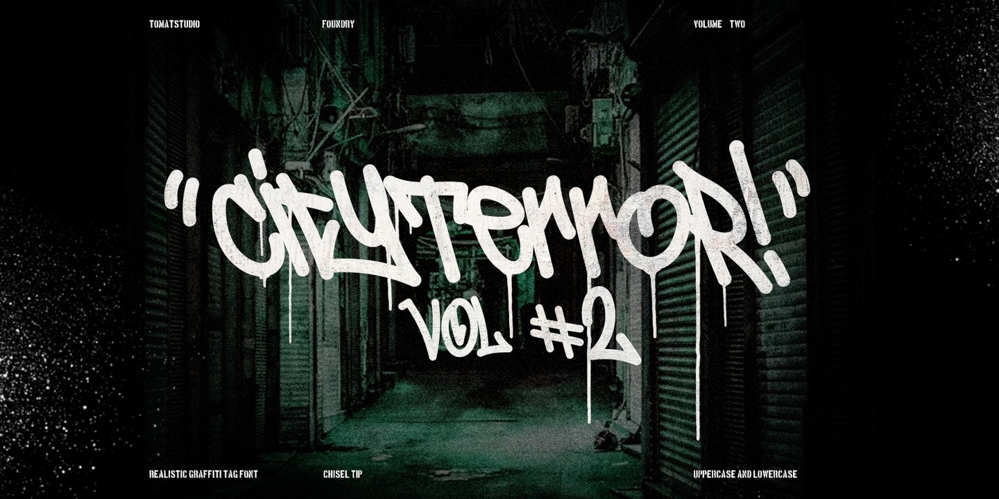 폰트 City Terror Vol2