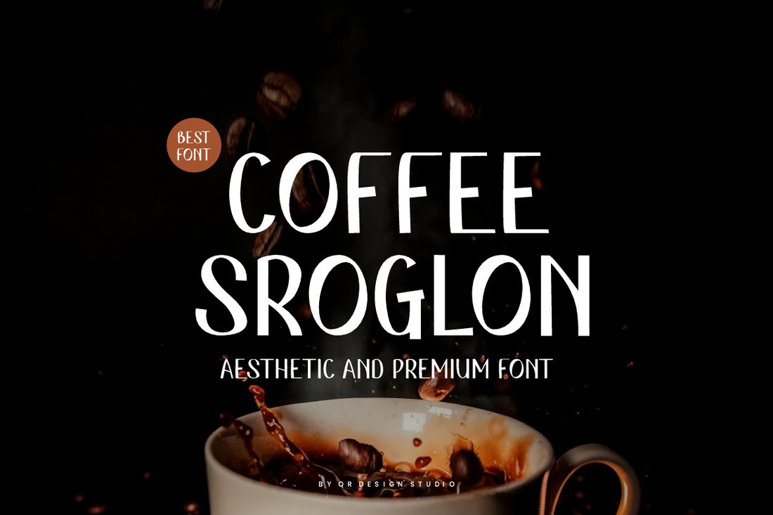 폰트 Coffee Sroglon