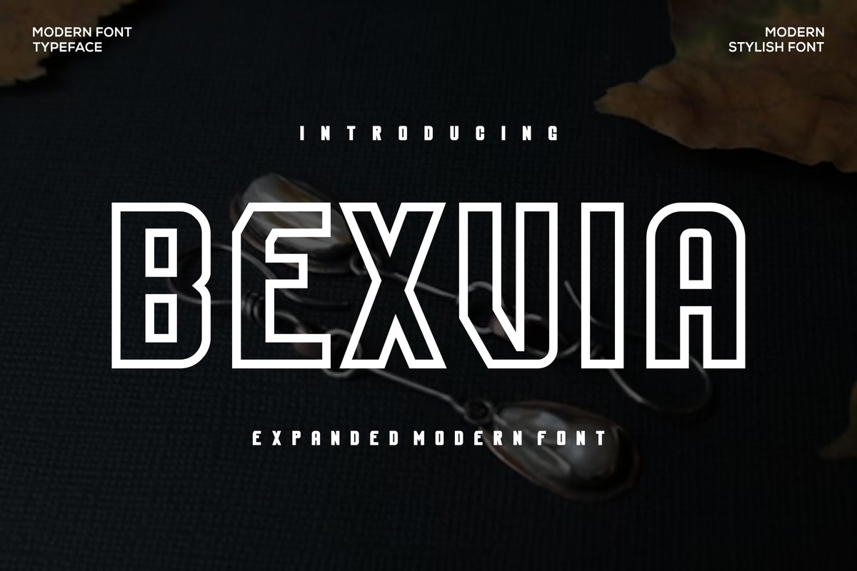 폰트 Bexvia
