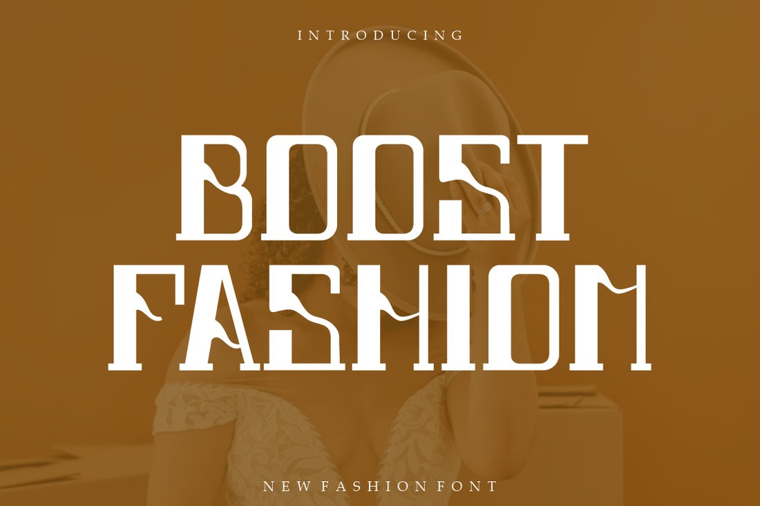 폰트 Boost Fashion