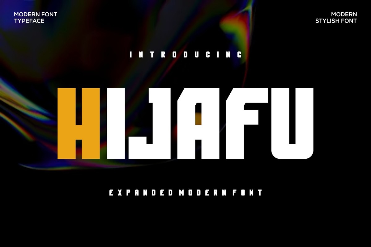 폰트 Hijafu