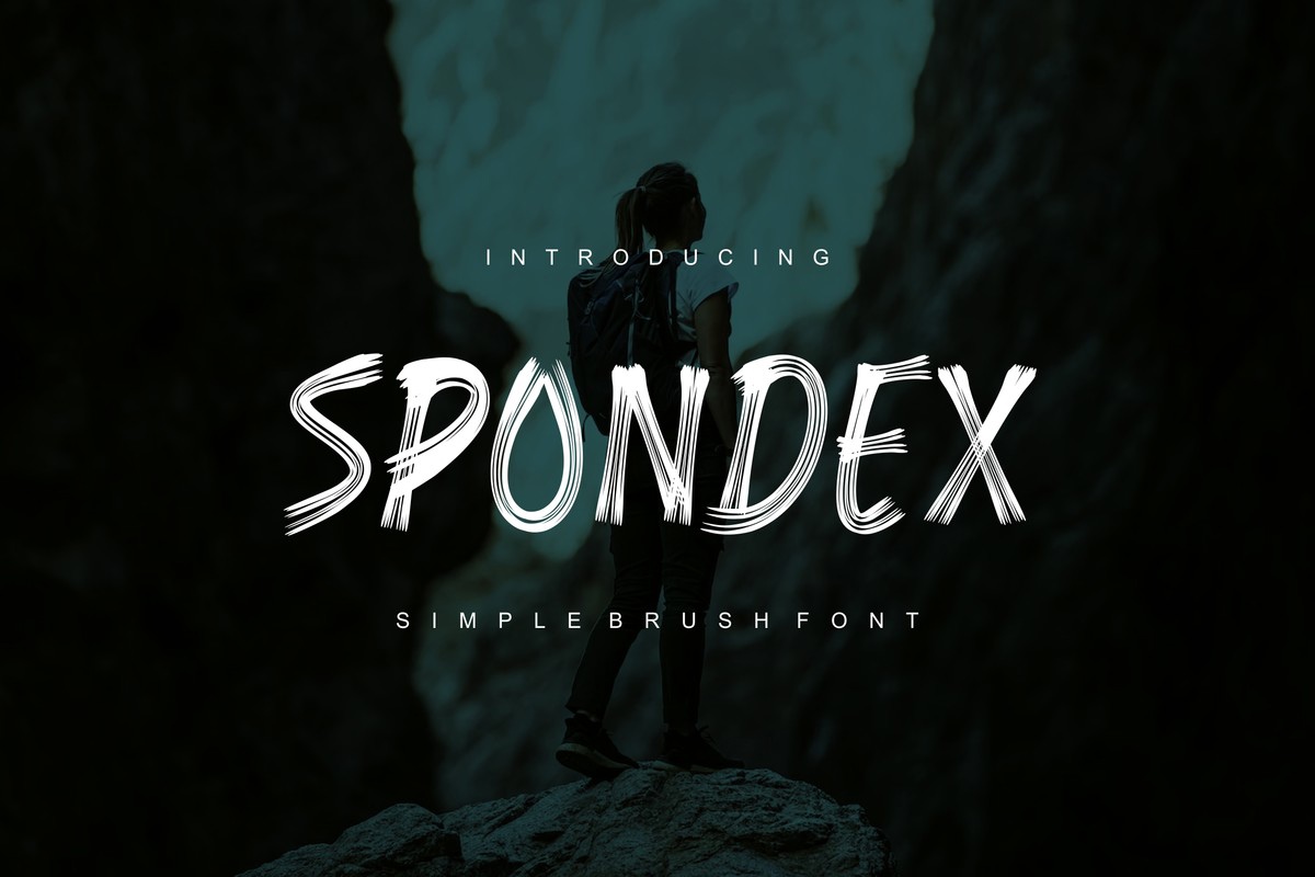 폰트 Spondex