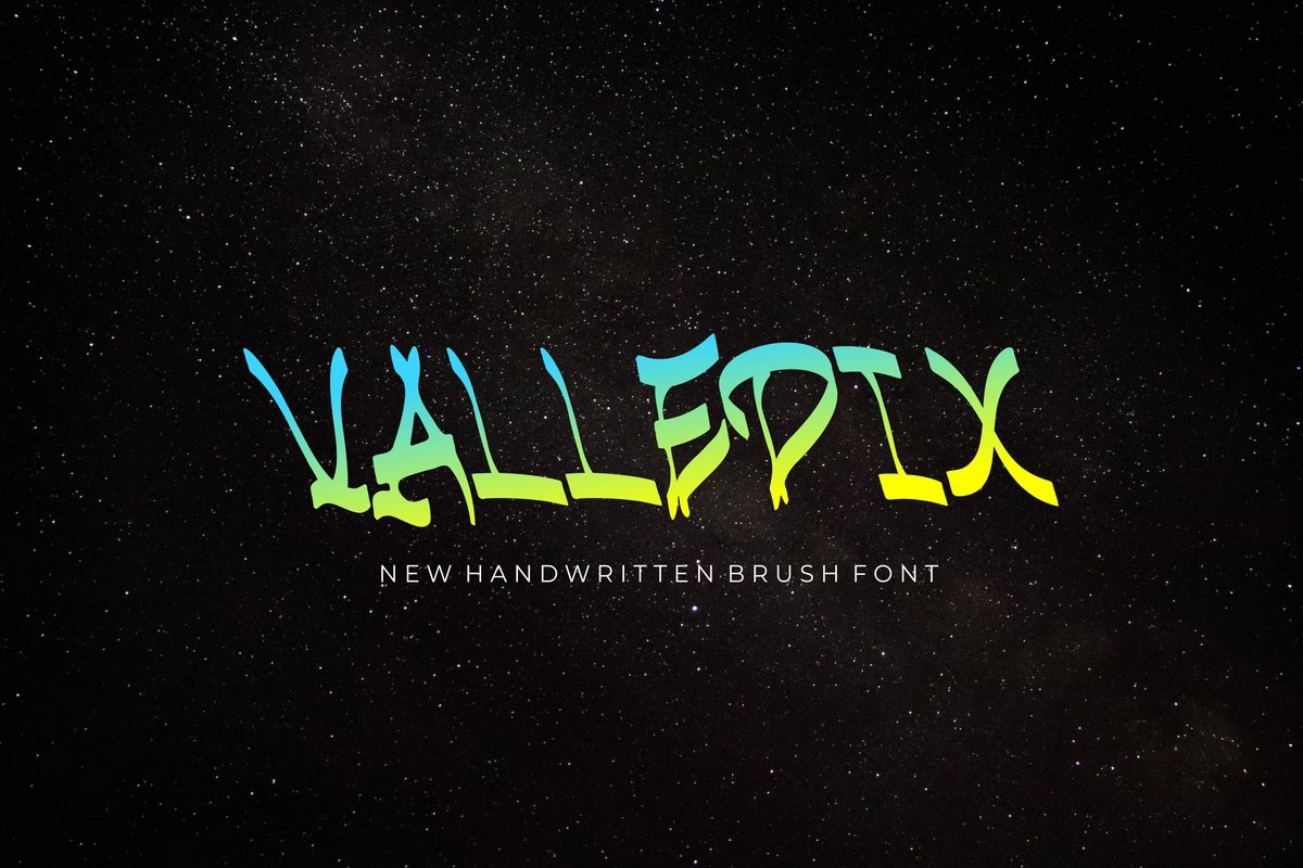 폰트 Valledix