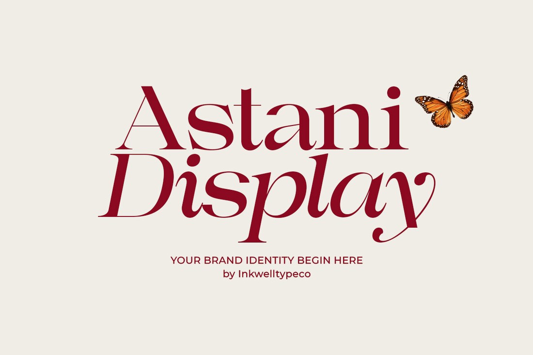 폰트 Astani Display