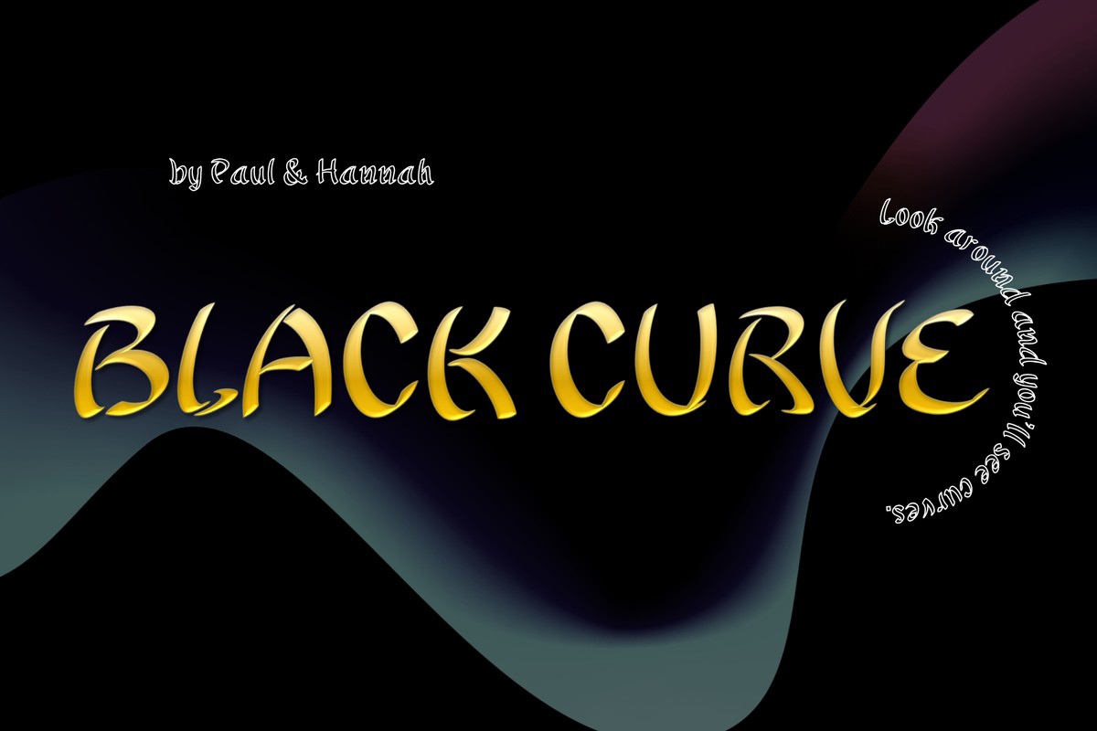 폰트 Black Curve