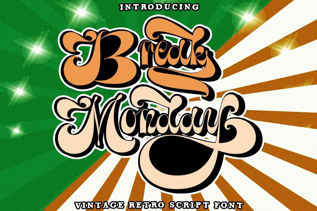 폰트 Break Monday